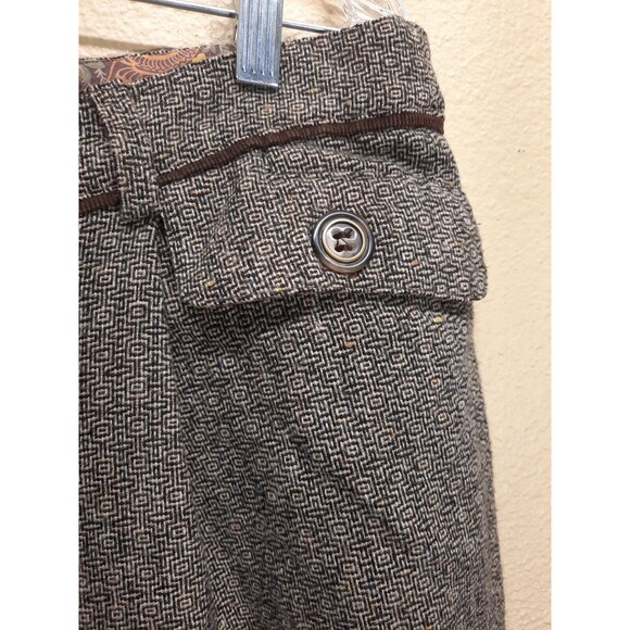 Dolce & Gabbana D&G Brown Wool Blend Woman Bermuda Shorts Size 32/46 - Picture 3 of 15